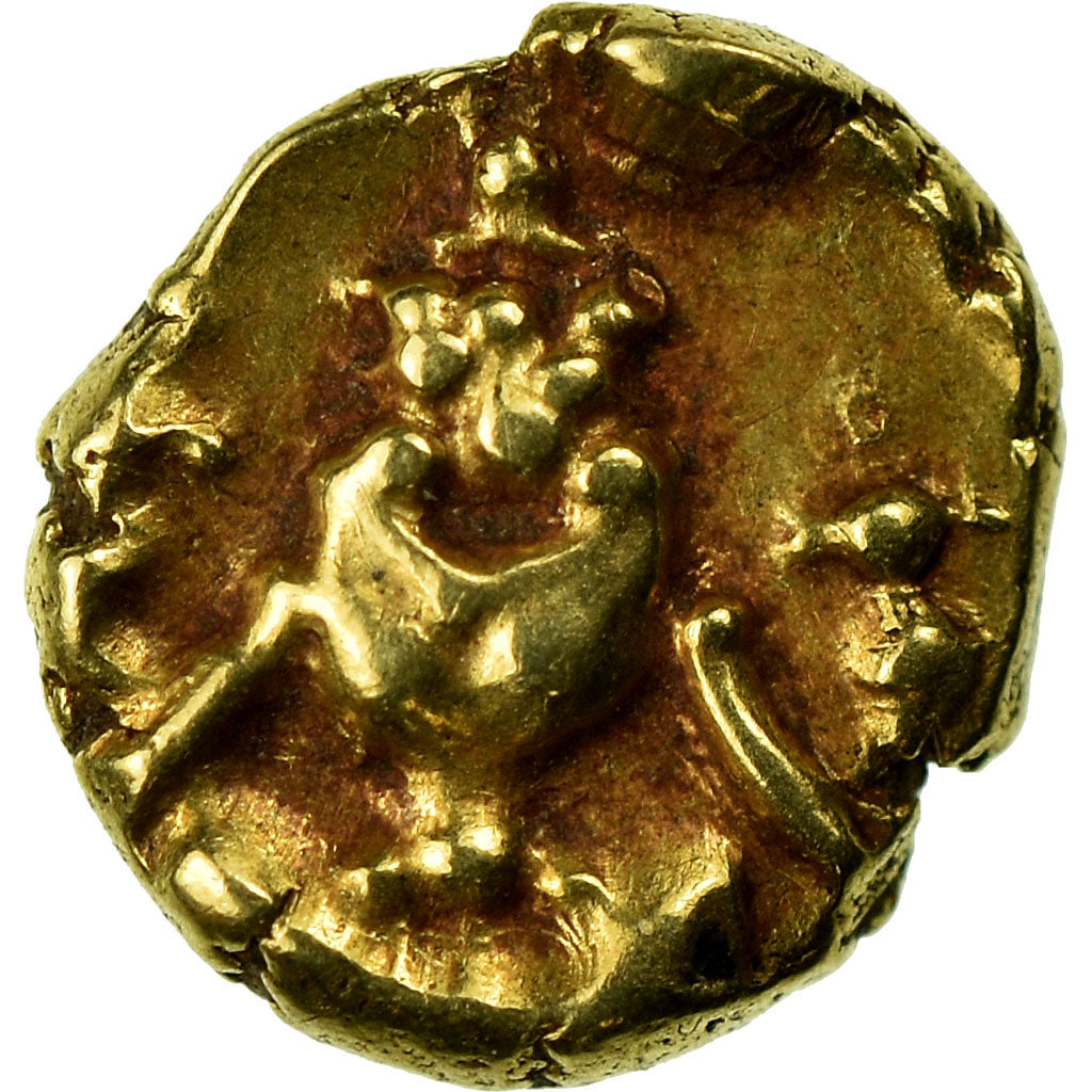 Coin, INDIA-PRINCELY STATES, MYSORE, Krishna Raja Wodeyar, Fanam, 1810-1868