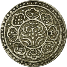 Coin, Tibet, Ga-den, Tangka, 1-1/2 Sho, 1912-22, Dode, EF(40-45), Billon