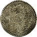 Coin, Nepal, SHAH DYNASTY, Surendra Vikrama, Mohar, 1855 (1777 SE), EF(40-45)