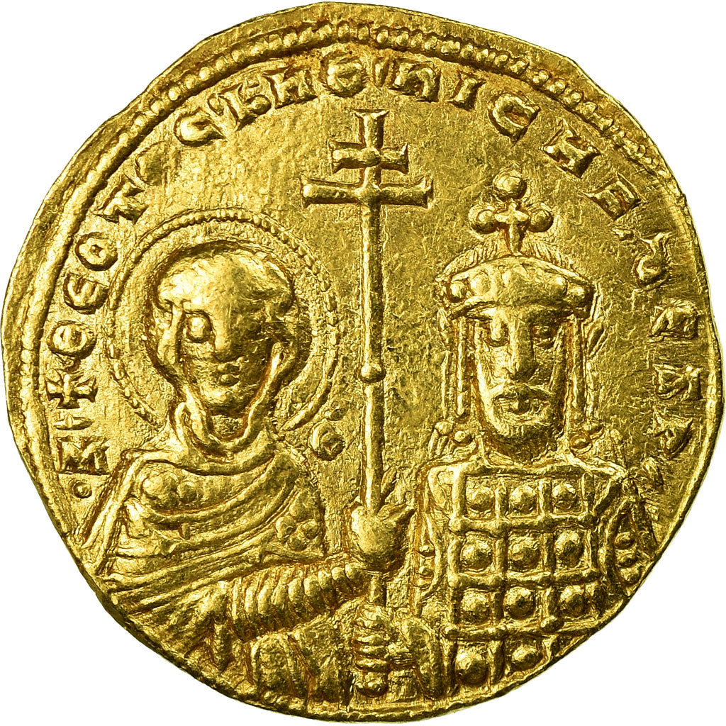 Monnaie, Nicéphore II Phocas, Histamenon Nomisma, 963-969, Constantinople, TTB