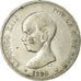 Münze, Spanien, Alfonso XIII, 5 Pesetas, 1890, Madrid, SS, Silber, KM:689