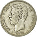 Coin, Spain, Amadeao I, 5 Pesetas, 1871, Madrid, VF(30-35), Silver, KM:666