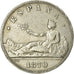 Coin, Spain, Provisional Government, 5 Pesetas, 1870, Madrid, VF(30-35), Silver