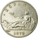Coin, Spain, Provisional Government, 5 Pesetas, 1870, Madrid, VF(30-35), Silver