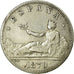 Monnaie, Espagne, Provisional Government, 2 Pesetas, 1874, Madrid, TB+, Argent