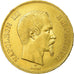Coin, France, Napoleon III, 100 Francs, 1857, Paris, EF(40-45), Gold