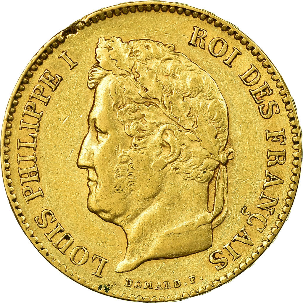Coin, France, Louis-Philippe, 40 Francs, 1834, Paris, EF(40-45), Gold, KM:747.1
