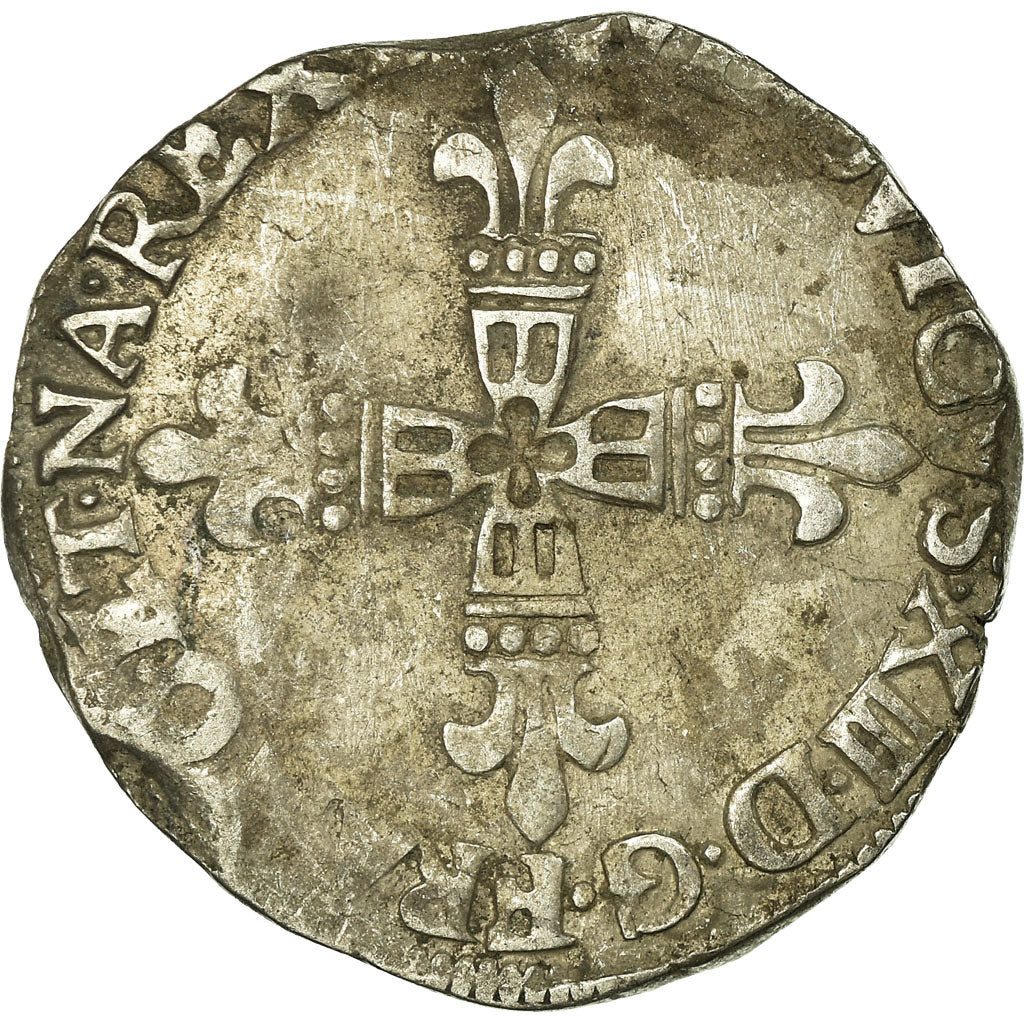 Munten, Frankrijk, Louis XIII, 1/4 Écu de Béarn, 1/4 Ecu, 1626, Morlaas, FR+
