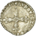 Moeda, França, Louis XIII, 1/4 Écu à la croix, 1/4 Ecu, 1615, Angers