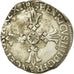 Monnaie, France, Henri IV, 1/4 Ecu, 1602, Rennes, TTB, Argent, Sombart:4686