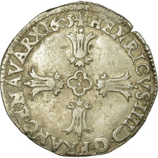 Moneta, Francia, Henri IV, 1/4 Ecu, 1605, Bayonne, BB, Argento, Sombart:4686