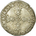 Moneta, Francia, Henri IV, 1/4 Ecu, 1605, Bayonne, BB, Argento, Sombart:4686