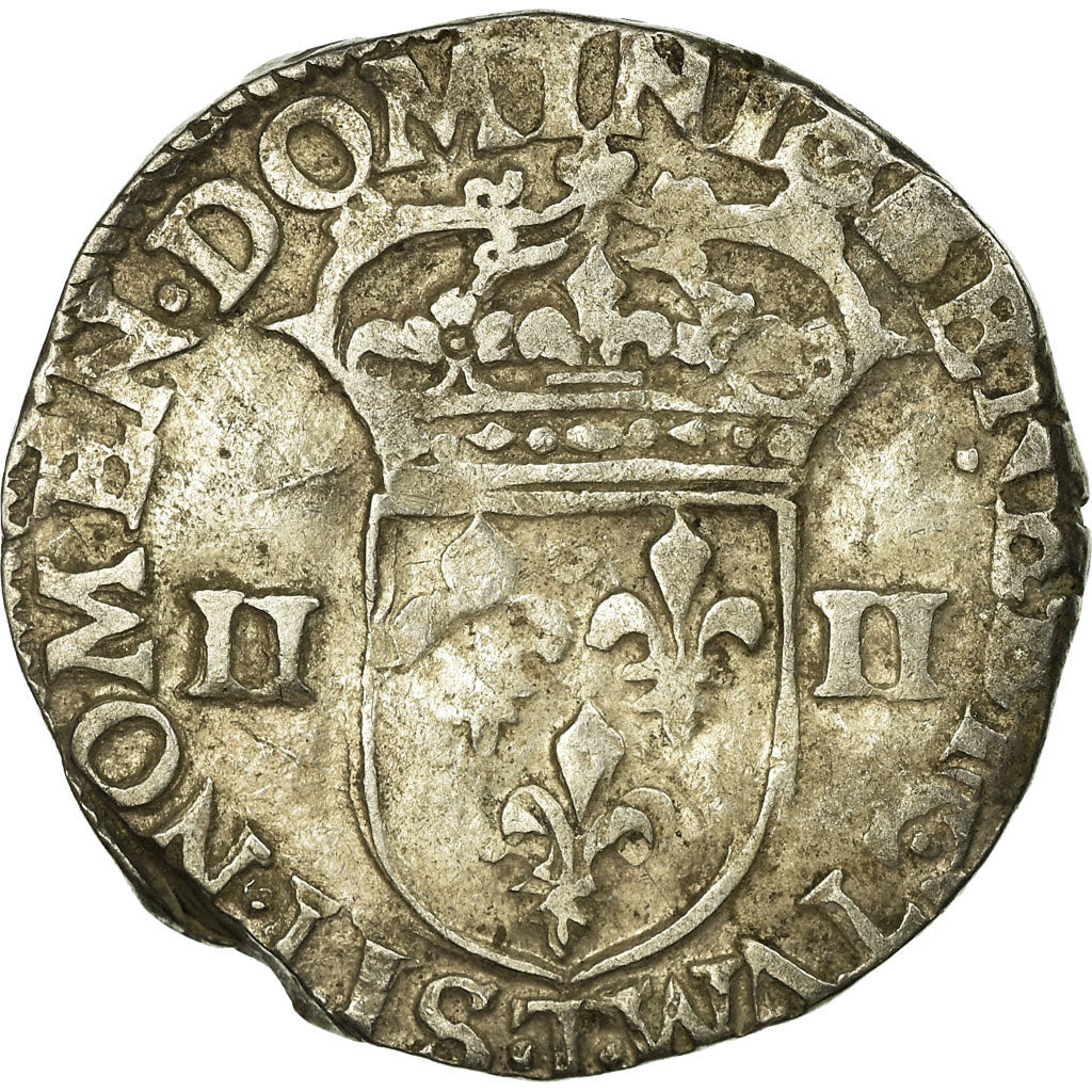 Coin, France, Louis XIII, 1/4 Écu à la croix, 1/4 Ecu, 1613, Nantes