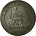 Coin, Spain, Provisional Government, 2 Centimos, 1870, Barcelona, VF(30-35)