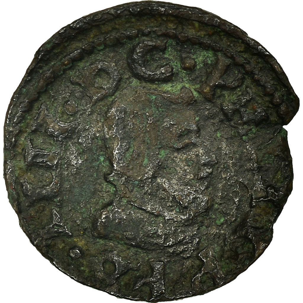 Monnaie, Espagne, Philippe IV, 2 Maravedis, 1663, Madrid, TB+, Cuivre, KM:175