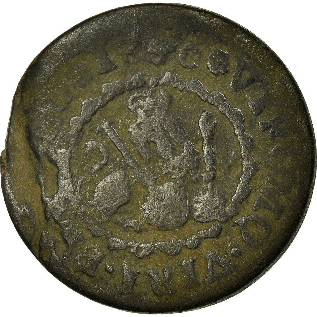 Coin, Spain, Philip V, 2 Maravedis, 1746, Segovia, VF(20-25), Copper, KM:366