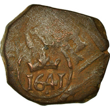 Coin, Spain, Philip IV, 8 Maravedis, 1641, VF(20-25), Copper