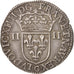 Coin, France, Louis XIV, 1/4 Écu, frappé au marteau, 1/4 Ecu, 1645, Poitiers