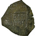 Coin, Spain, Philip IV, 8 Maravedis, Sevilla, VF(30-35), Copper