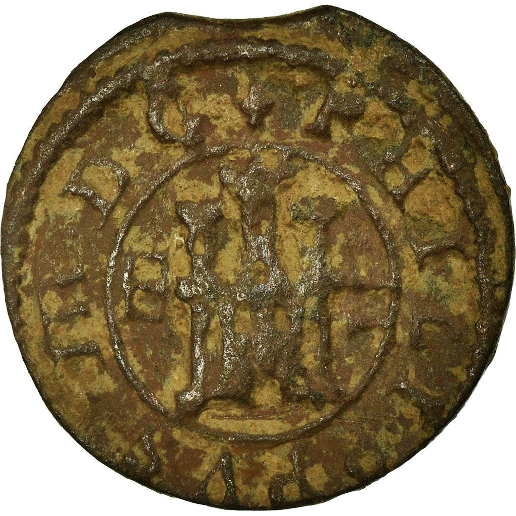 Moneta, Spagna, Philip III, 2 Maravedis, 1606, Segovia, MB+, Bronzo, KM:3.7