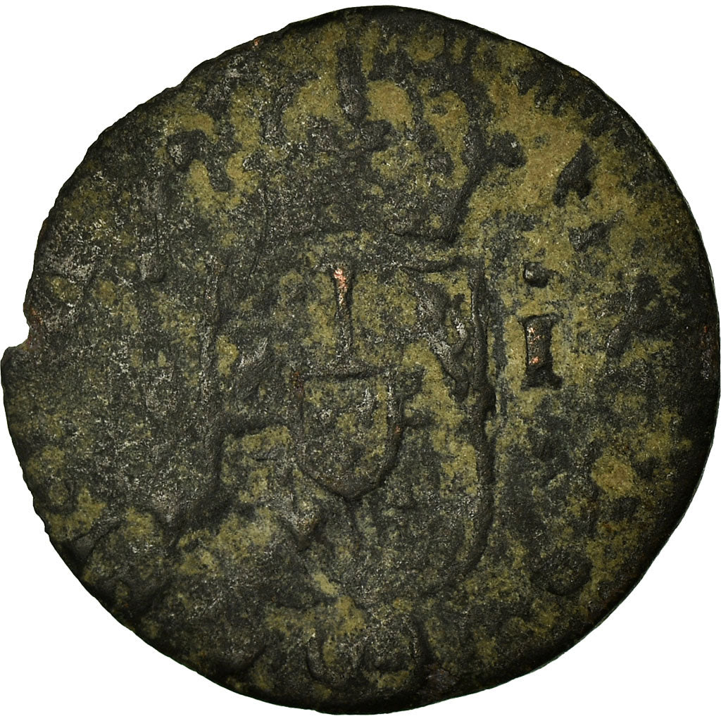 Coin, Spain, Ferdinand VI, Maravedi, 1746, Segovia, VF(30-35), Copper, KM:368