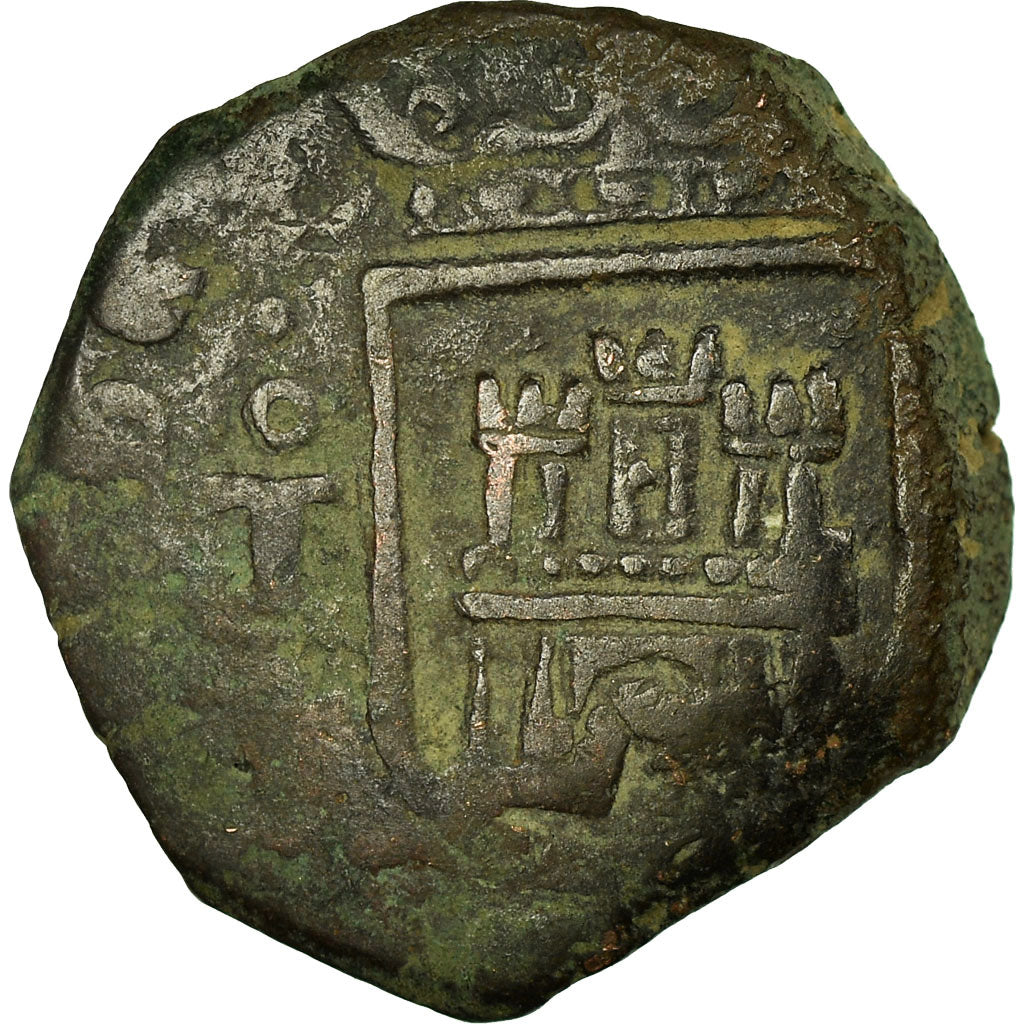 Coin, Spain, Philip IV, 8 Maravedis, Toledo, VF(30-35), Copper