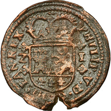 Moneda, España, Philip V, Maravedi, 1719, Zaragoza, BC+, Cobre, KM:301.3