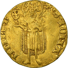 Coin, ITALIAN STATES, TUSCANY, Florin, Florence, EF(40-45), Gold, Friedberg:276