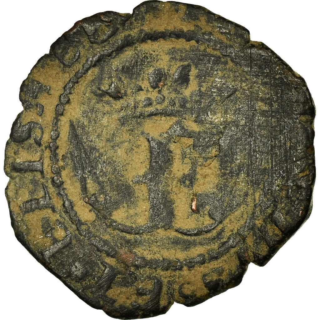 Coin, Spain, Fernando & Isabel, Blanca, Cuenca, VF(30-35), Billon