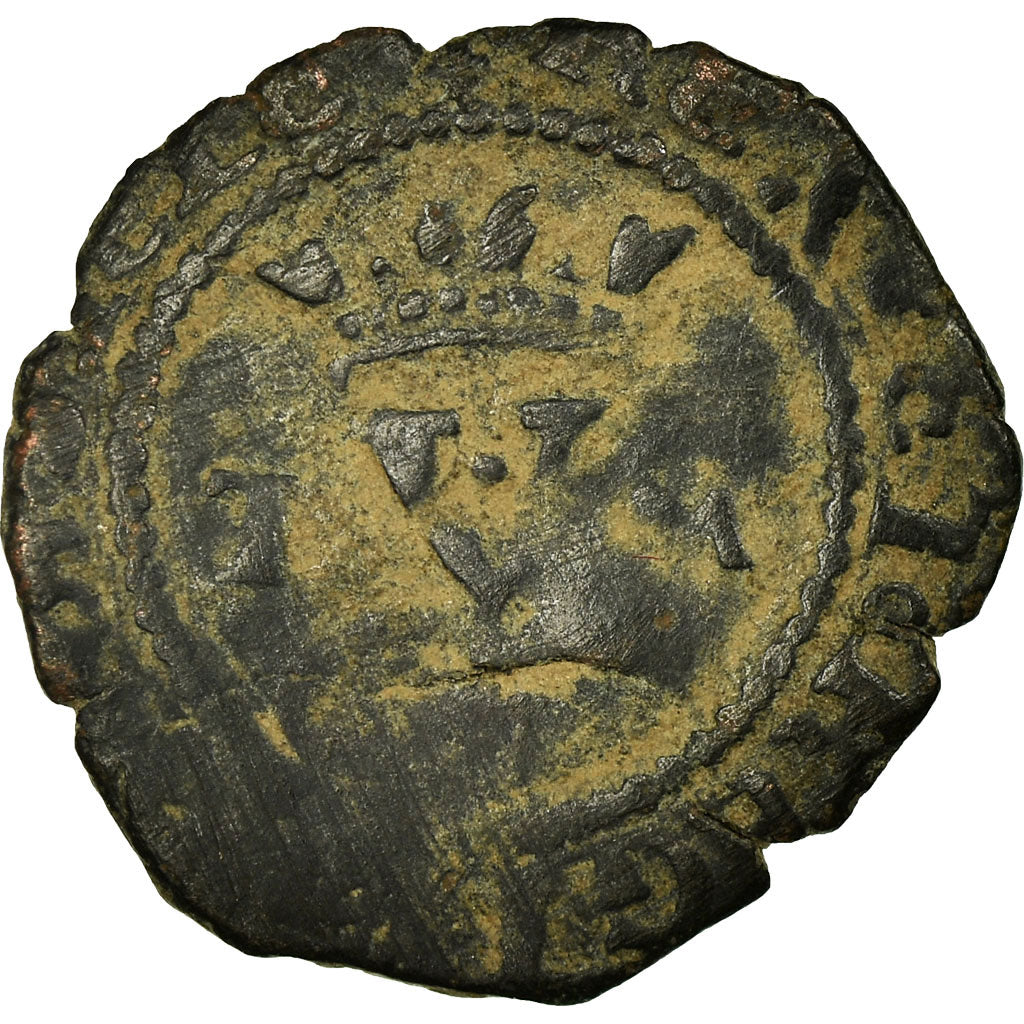 Coin, Spain, Fernando & Isabel, Blanca, Cuenca, VF(30-35), Billon