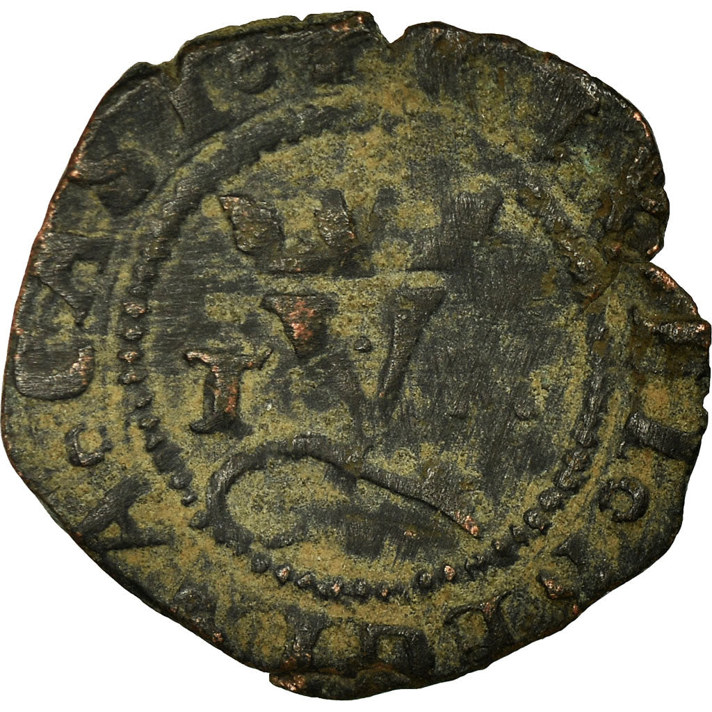 Coin, Spain, Fernando & Isabel, Blanca, Toledo, VF(30-35), Billon