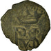 Coin, Spain, Philip II, Blanca, Toledo, VF(30-35), Billon