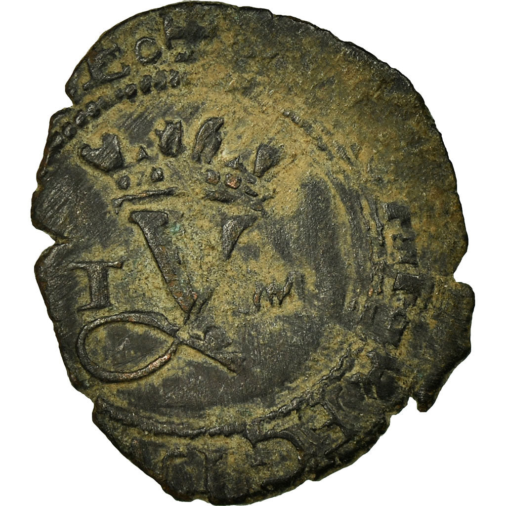 Moneda, España, Fernando & Isabel, Blanca, Toledo, BC+, Vellón