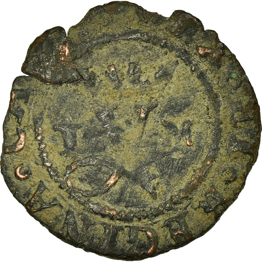 Coin, Spain, Fernando & Isabel, Blanca, Toledo, VF(30-35), Billon