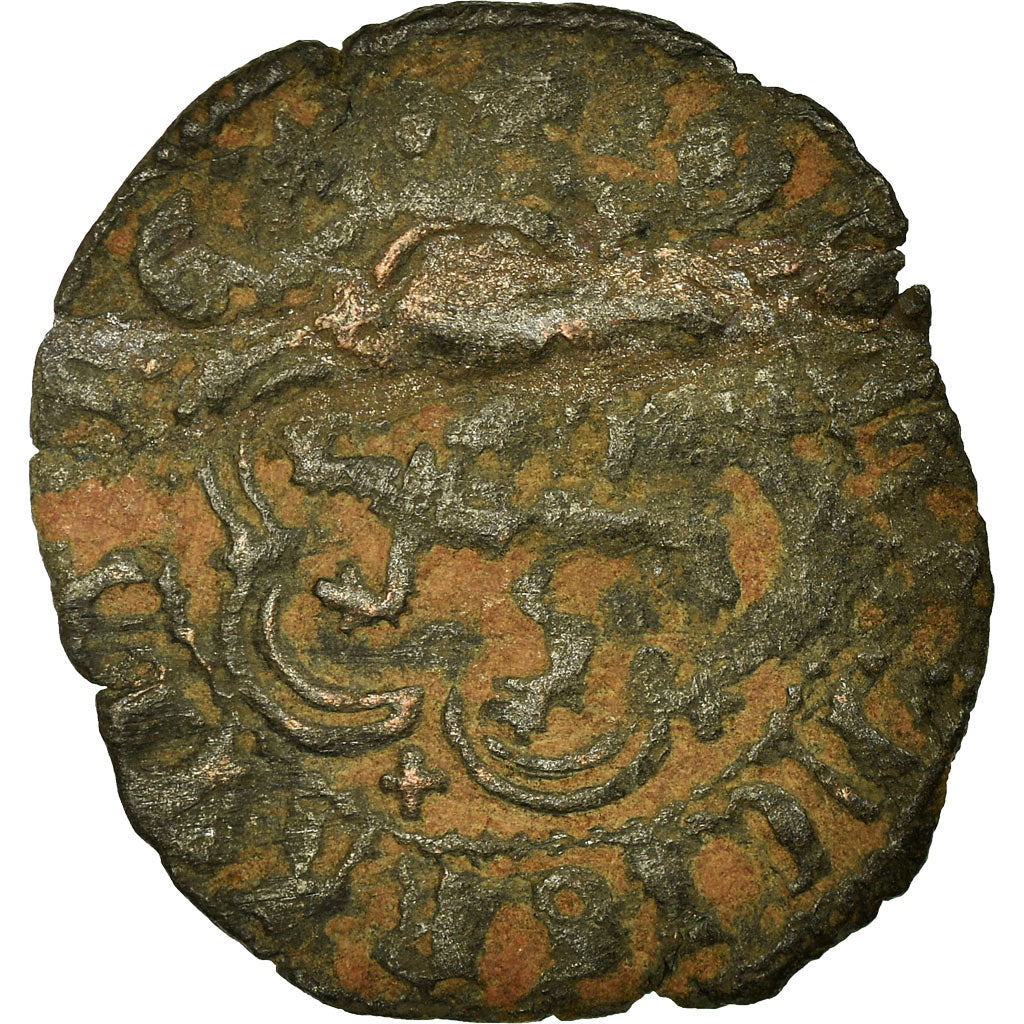 Coin, Spain, Castille and Leon, Juan II, Blanca, Toledo, VF(30-35), Billon