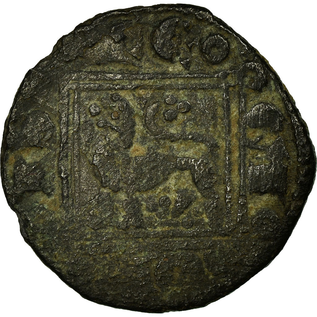 Coin, Spain, Castille and Leon, Alfonso X, Obol, EF(40-45), Billon