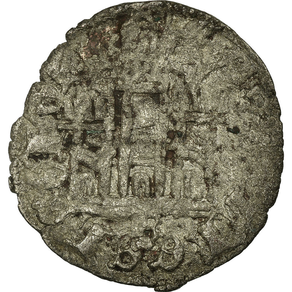 Coin, Spain, Castille and Leon, Juan I, Cornado, Sevilla, VF(30-35), Billon