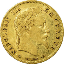 Moneda, Francia, Napoleon III, Napoléon III, 5 Francs, 1864, Strasbourg, BC+