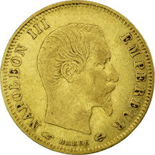 Moneta, Francia, Napoleon III, Napoléon III, 5 Francs, 1857, Paris, MB, Oro