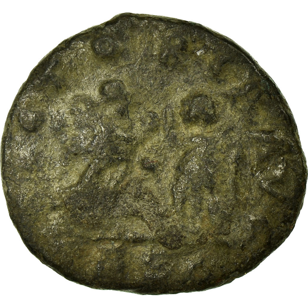 Coin, Theodosius I, Nummus, 387-388, Thessalonica, EF(40-45), Copper, RIC:63b