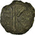 Moneda, Justinian I, Half Follis, An 17 (543-544), Constantinople, BC+, Cobre
