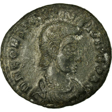Coin, Constantius Gallus, Follis, 351-354, Siscia, EF(40-45), Copper, RIC:351