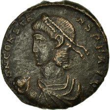 Moneta, Constans, Follis, BB+, Bronzo