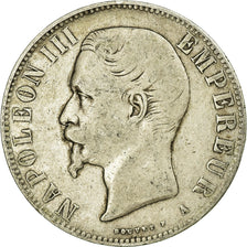 Coin, France, Napoleon III, Napoléon III, 5 Francs, 1855, Paris, VF(20-25)