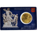 Cité du Vatican, 50 Euro Cent, 2012, Brass, Coin Card, KM:387