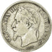Coin, France, Napoleon III, 2 Francs, 1866, Strasbourg, VF(30-35), Silver