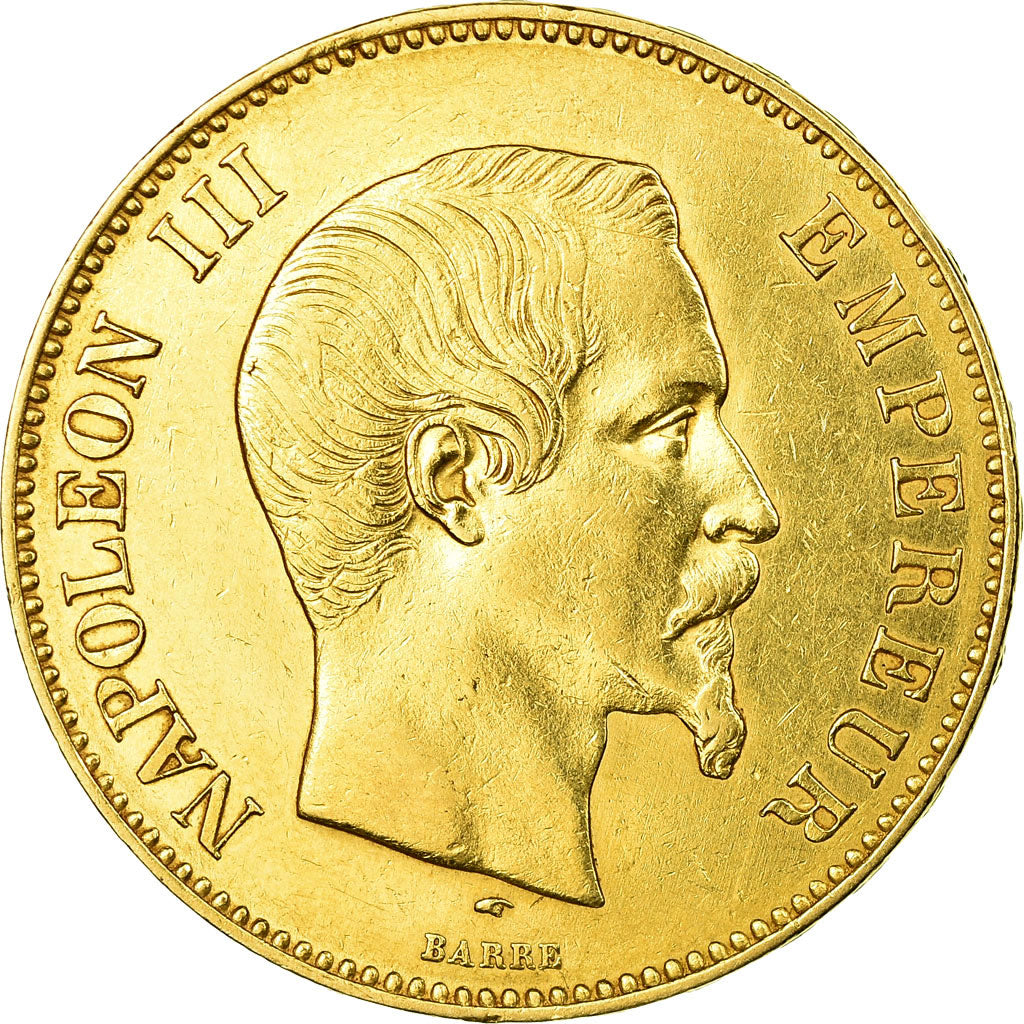 Munten, Frankrijk, Napoleon III, Napoléon III, 100 Francs, 1855, Paris, ZF