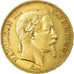 Moeda, França, Napoleon III, 50 Francs, 1862, Paris, EF(40-45), Dourado
