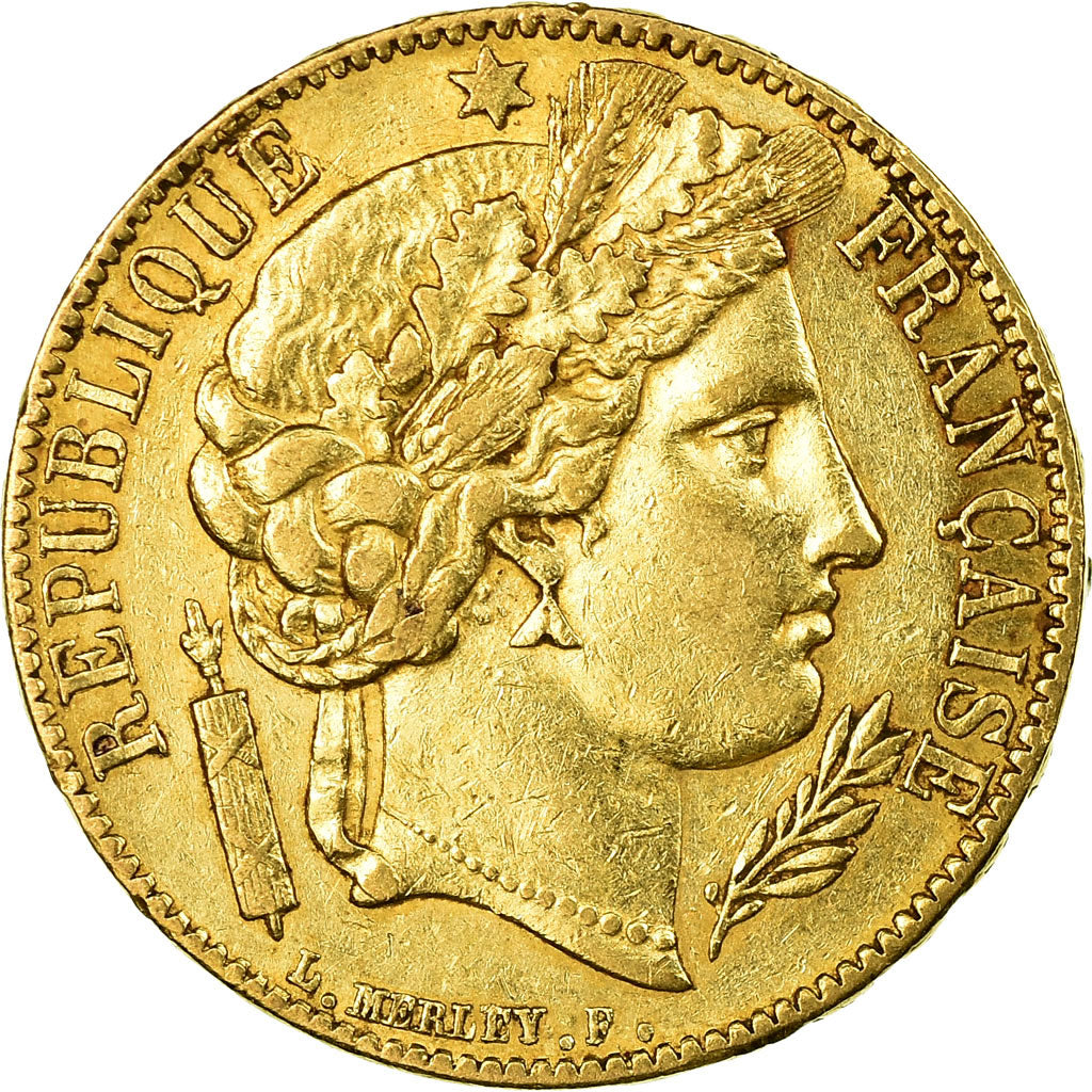 Monnaie, France, Cérès, 20 Francs, 1850, Paris, TTB, Or, Gadoury:1059, KM:762