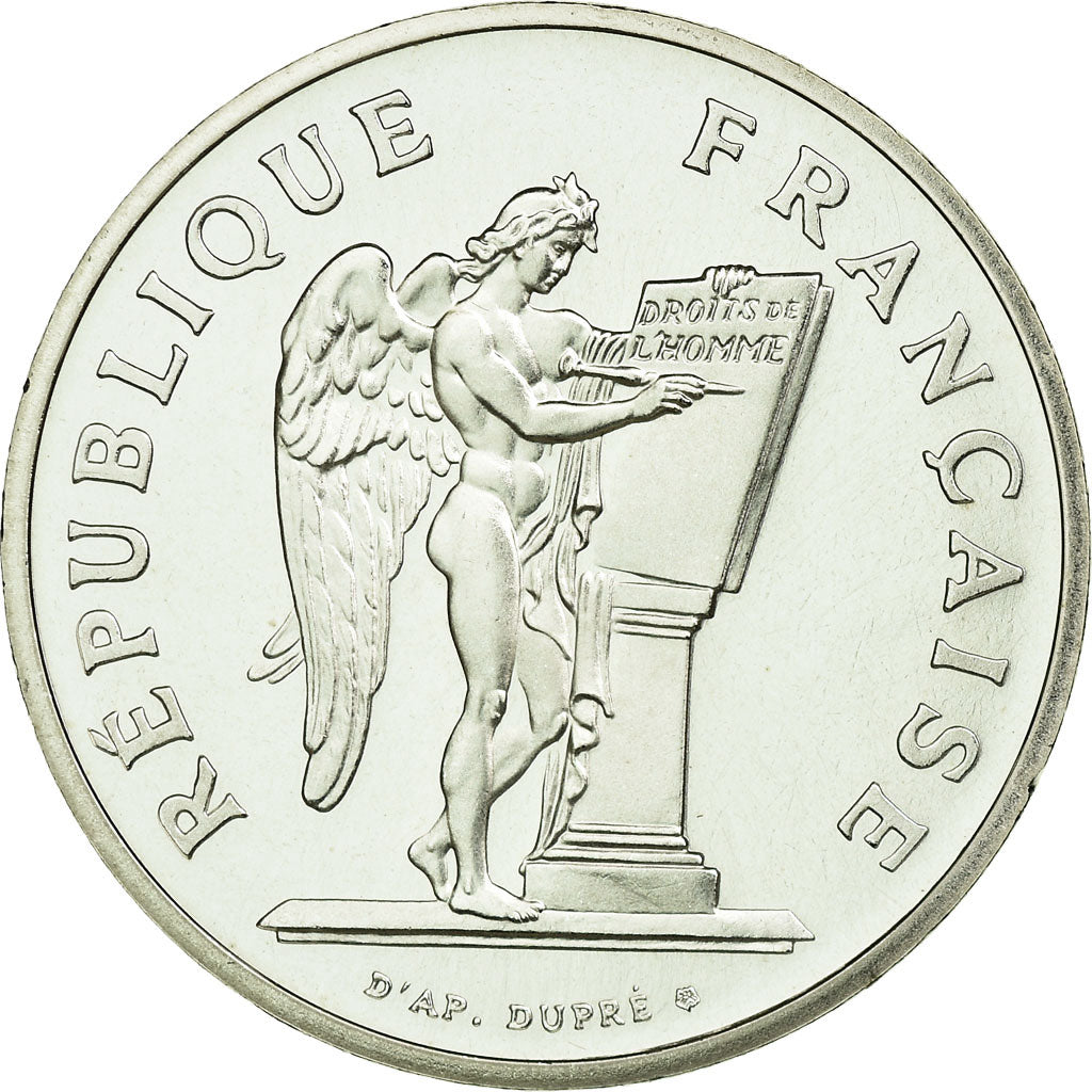 Coin, France, 100 Francs, 1989, Paris, Piéfort, MS(65-70), Silver, KM:P1008